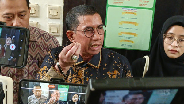 Kuasa Hukum Nikita Mirzani, Fahmi Bachmid saat ditemui di Pengadilan Negeri Jakarta Selatan. Foto: Aprilandika Pratama/kumparan