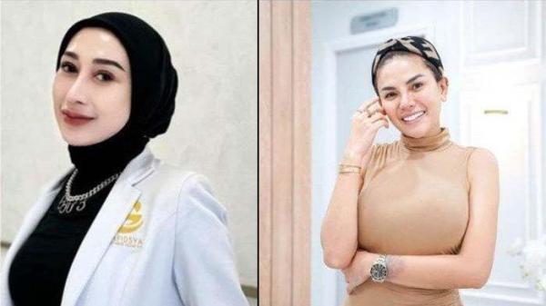 RUGI RP4 MILIAR: Tangkap layar Reza Gladys (kiri) dan Nikita Mirzani (kanan) diambil Selasa (11/2/2025). Beginilah duduk perkara Nikita Mirzani dilaporkan dugaan peras dokter kecantikan, Reza Gladys ngaku rugi Rp4 m