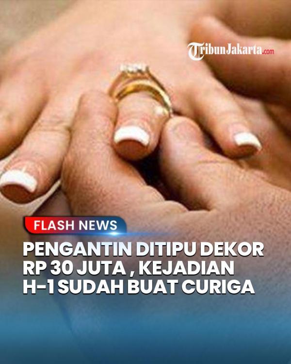 Kisah pengantin bernama Wiwin Wulandari yang merasa ditipu dekorasi Rp 30 juta viral. Ia menyebut dekor di hari bahagianya itu 'tak layak'. Bahkan kejadian pada H-1 pernikahan sudah bikin curiga. 

