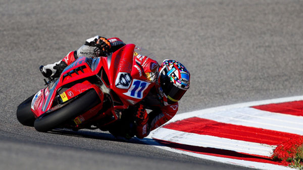 Bo Bendsneyder of Netherlands rides the MV Agusta Reparto Corse