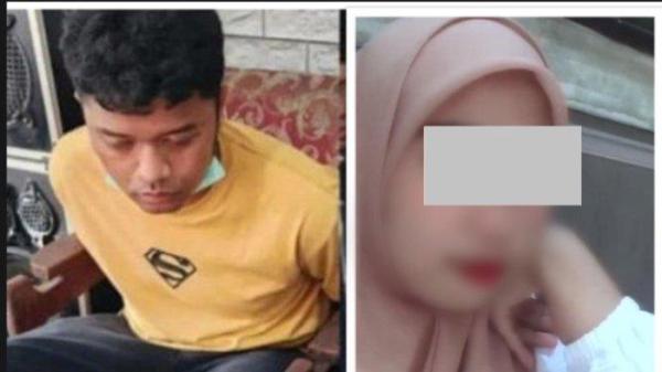 MUTILASI: (Kiri) pelaku mutilasi di Padang Pariaman. (Kanan): Salah satu korban pembunuhan berantai di Padang Pariaman. 3 Wanita Korban Pembunuhan Berantai di Padang Pariaman Tercatat Pernah Kuliah di Kampus yang Sama