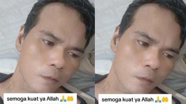 ARTIS SEBATANG KARA - Tangkapan layar artis lawas Fahmi Bo memperlihatkan kondisinya yang nyaris lumpuh, Kamis (13/2/2025). Dulu pernah dibantu Nikita Mirzani, kini Fahmi Bo bercerita betapa miris kehidupannya pasca ditinggal istri dan anak.