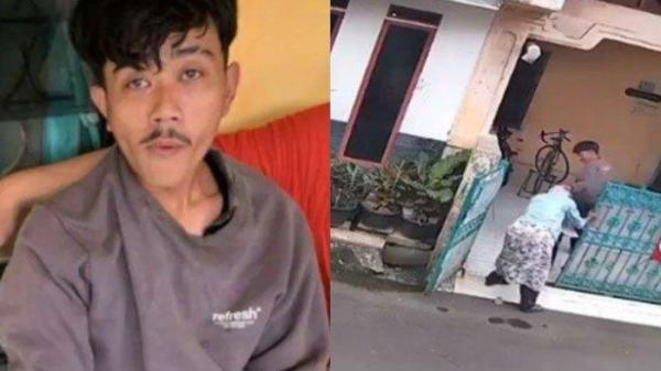 ANAK ANIAYA IBU - Tampang dan sosok pemuda yang menganiaya ibu kandung di Bekasi diungkap Instagram @dhemit_isback01 (22/6/2025), aksi kejinya viral di media sosial, terkuak rekam jejak pelaku pernah buat ulah.