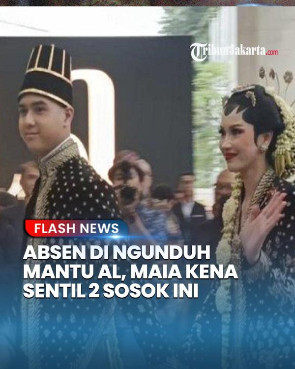 Ketidakhadiran Maia Estianty di acara ngunduh mantu putra sulungnya, Al Ghazali dan Alyssa Daguise menuai banyak reaksi. Ahmad Dhani hingga Budayawan Jawa memberikan sindiran menohok. 


