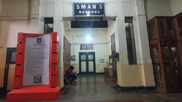 Suasana SMAN 3 Bandung di Jalan Belitung, Kota Bandung, Selasa (24/6/2025).