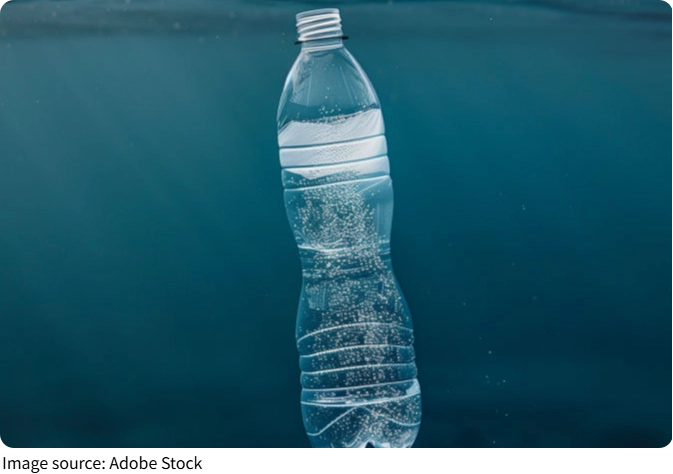 Микропластик в воде