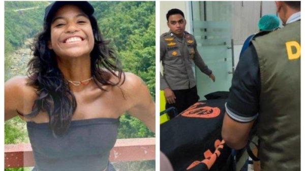 DUKA AYAH JULIANA - Pendaki asal Brasil Juliana Marins (27), yang tewas di Gunung Rinjani, Pulau Lombok, Nusa Tenggara Barat (NTB) pada Selasa (24/6/2025).  Jenazah Juliana tiba di Rumah Sakit Bhayangkara Mataram, Rabu (25/6/2025). Akan dilaksanakan autopsi pada esok pagi.