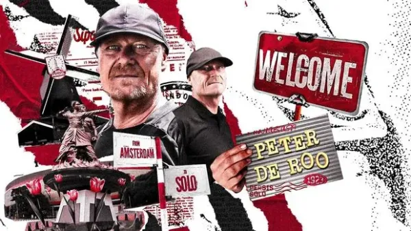 Poster Pelatih baru Persis Solo Peter de Roo