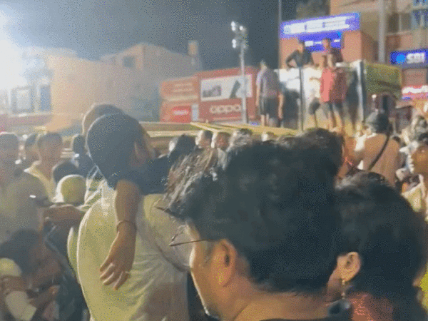 In Puri, there was a stampede in the crowd near the Nandighosh chariot of Lord Jagannath at around 4 am on Sunday.