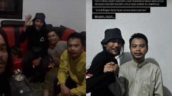 JULIANA TEWAS - Momen Tim SAR bertemu setelah kisruh soal open donasi yang dilakukan Agam Rinjani. Terungkap alasan Abdul Haris Agam atau yang akrab disapa Agam Rinjani menggalang dana usai viral evakuasi Juliana Marins, pendaki asal Brasil.