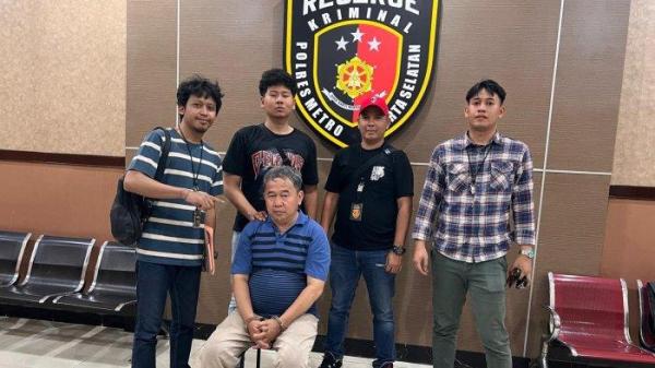 Tampang guru ngaji berinisial AF (54) yang mencabuli 10 santri di wilayah Kebon Baru, Tebet, Jakarta Selatan.