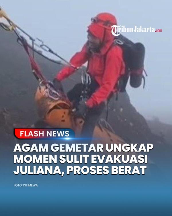 Momen sulit dan mengerikan diungkap Agam saat mengevakuasi jasad Juliana Marins di jurang Gunung Rinjani. Hidup mati dipertaruhkan, tantangan berat menerjang tim yang bertugas. 
