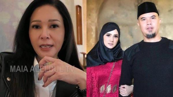 SANTAI - Maia Estianty tampaknya cuek mendengar kabar Ahmad Dhani melayangkan sindiran lewat  konten video kompilasi menyebut dirinya menyebarkan fitnah.