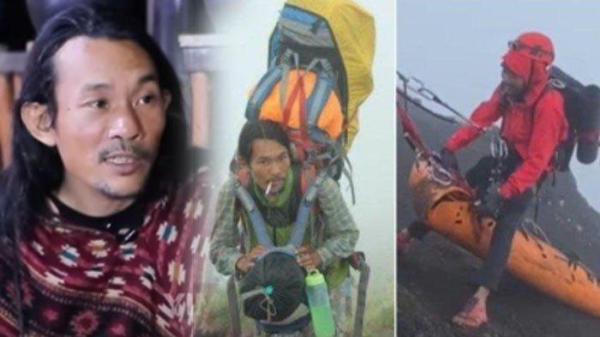 PAHLAWAN - Agam Rinjani, salah satu pahlawan dalam proses evakuasi jasad Juliana Marins di Gunung Rinjani, Lombok NTB. Ternyata dia bukan asli Lombok, melainkan Makassar.