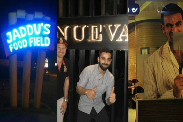 Indian Cricketers and their deluxe restaurants