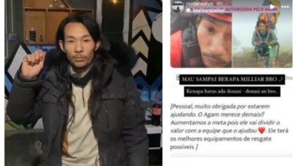 DONASI AGAM RINJANI - Abdul Haris Agam atau yang akrab disapa Agam Rinjani akhirnya muncul setelah viral evakuasi pendaki Brasil, Juliana Marins. Agam Rinjani buka suara alasannya open donasi.
