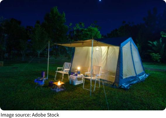 Отдых под открытым небом