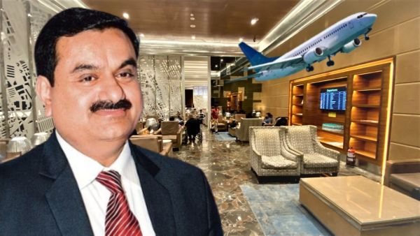 An entry will now be available in the airport lounge! Adani gave a big gift to passengers