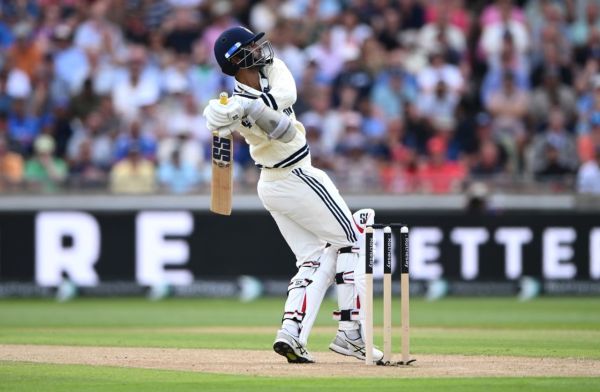 Washington Sundar Hooks for Six, England vs India, 2nd Test, Birmingham, 2nd Day, July 3, 2025