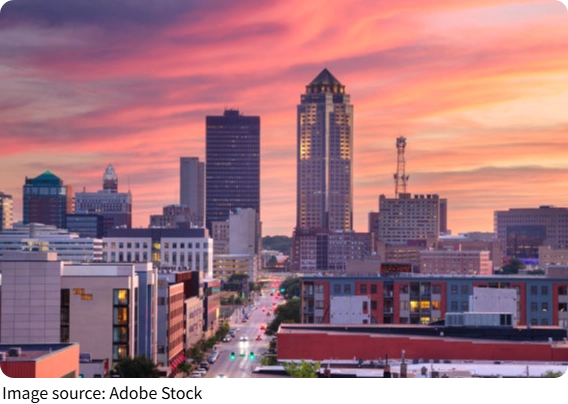 Des Moines Glow