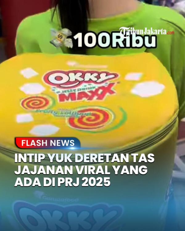 'Tas jajanan' di PRJ 2025 viral gegara bentuknya yang unik. Intip yuk harga dan tas jajanannya ada apa aja. 

