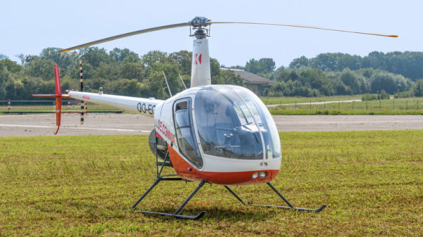 Robinson R22 at the Sint Truiden Aero Club