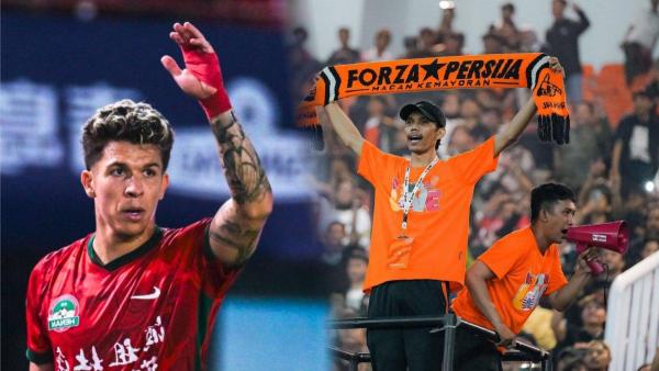 PROFIL PEMAIN - Potret Bruno Nazario berseragam Henan FC yang diunggah diakun Instagramnya (15/6/2025)(kiri), Potret Suporter Persija yang diunggah akun Instagram Persija Jakarta (23/4/2025)(kanan) -