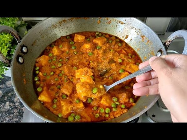 Make a good pea cheese from the season. Paneer recipe💕 dhaba style matar paneer 4 you recipes