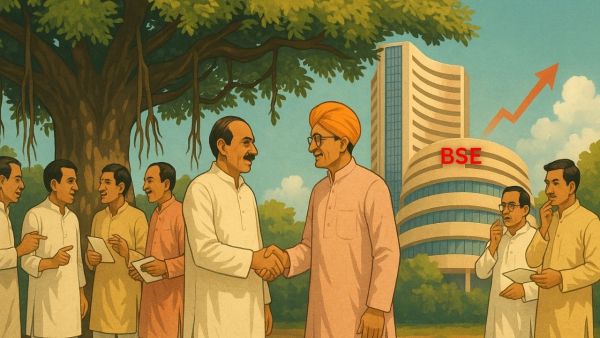 India's stock market started under the banyan tree, this became the financial tiger of Asia!