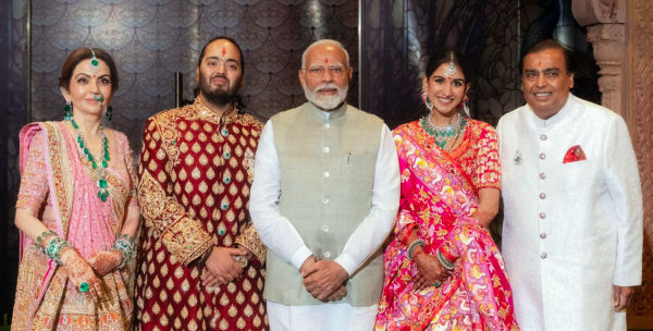 Anant Ambani Radhika Merchant Wedding Photos Videos; PM Modi - Mukesh Nita Ambani | John Cena Shah Rukh Salman | Anant-Radhika's full marriage in 30 photo-video: John Cena-Rajnikanth dances, PM