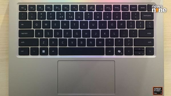 The keyboard gets it right in terms of layout at least. (Image Credit: Aditya Madanapalle/News9). 
