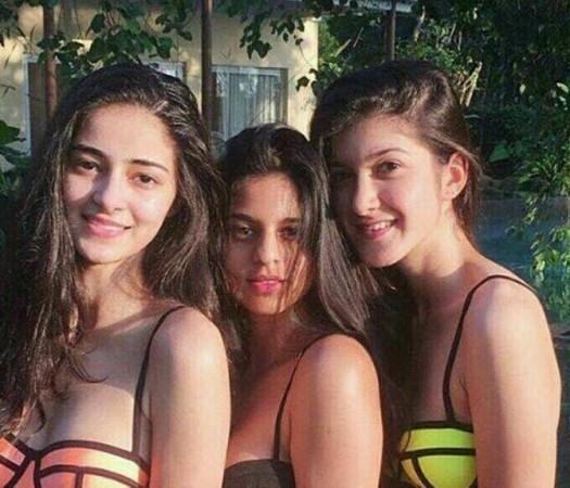 Ananya Panday, Suhana Khan and Shanaya Kapoor