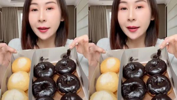 DONAT PINKAN MAMBO DIKRITIK - Situasi makin ramai setelah seorang food vlogger bernama Nanakoot ikut mengulas produk tersebut. 