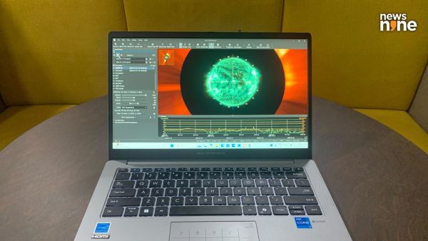 The ExpertBook B1 is a robust and reliable workhorse. (Image Credit: Aditya Madanapalle/News9). 