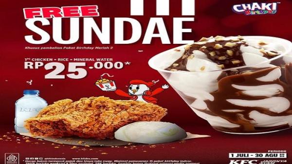 Promo KFC  Sabtu 19 Juli 25 1