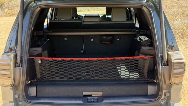 2025 Toyota 4Runner Trailhunter cargo area
