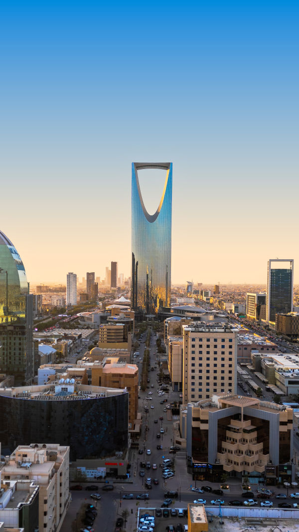 Sunset Over Riyadh