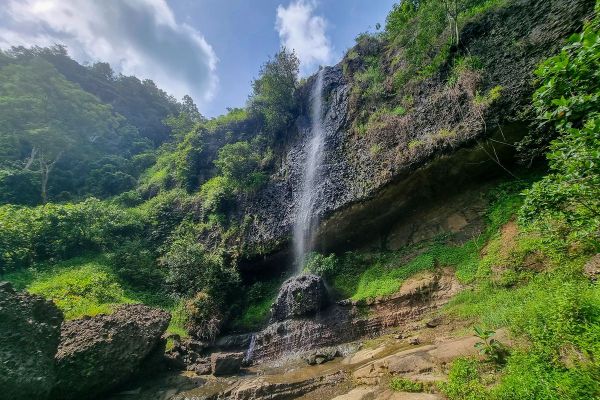 WISATA WONOGIRI - Air Terjun Banyunibo di Wonogiri, Jawa Tengah, pada 2024 lalu.