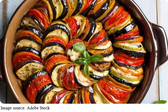 Easy Summer Veg Bake