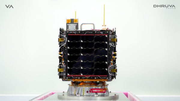 The LEAP-1 satellite. (Image Credit: Dhruva Space). 