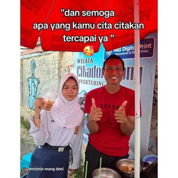 Penjual cimin Haru! Cerita Penjual Cimin Beri Cimin Gratis untuk Murid Berprestasi