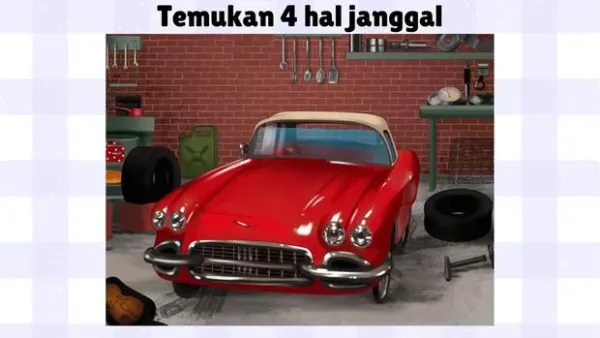 Ada beberapa hal yang tidak masuk akal di deretan gambar ini. Kalau kamu jeli seharusnya mudah menemukan apa saja yang aneh.