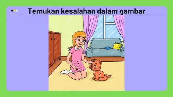Dalam deretan gambar ini ada hal-hal yang tidak masuk akal. Apakah kamu bisa menemukannya? Bila benar semua berarti kemampuan otak dan mata kamu bagus.