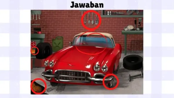 Ada beberapa hal yang tidak masuk akal di deretan gambar ini. Kalau kamu jeli seharusnya mudah menemukan apa saja yang aneh.