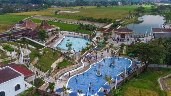 DESTINASI WISATA KLATEN - Wahana Soko Alas, wisata baru di Ponggok, Klaten, pada 2022 lalu. Berikut rekomendasi wisata di Solo Raya untuk libur Lebaran 2025. (KOMPAS.com/ANGGARA WIKAN PRASETYA)