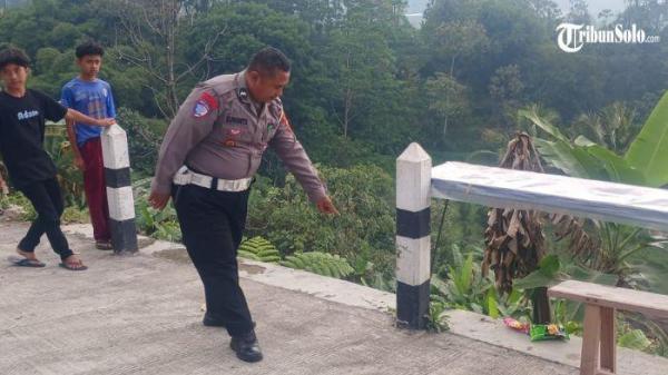 Terjadi kecelakaan tunggal di dekat objek wisata di Kecamatan Ngargoyos