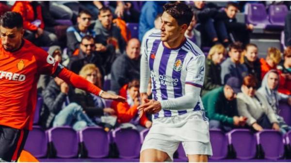 SOSOK FEDERICO BARBA - Pemain Persib Bandung, Federico Barba, saat masih membela tim asal Spanyol, Real Valladolid.