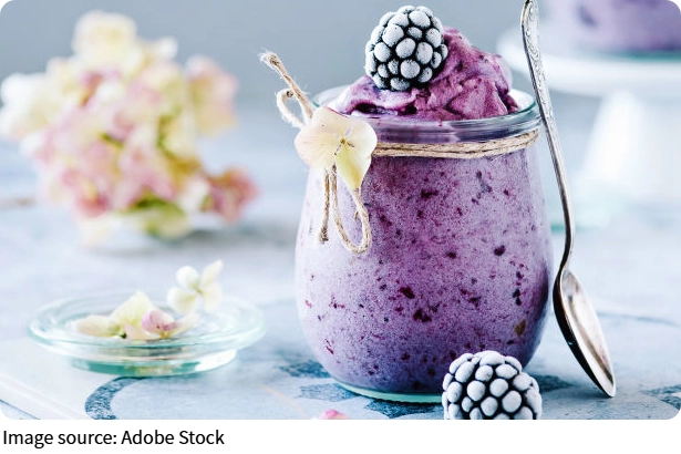 Blackberry Nicecream