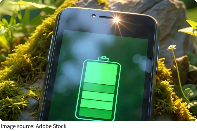 Baterias que somem sozinhas