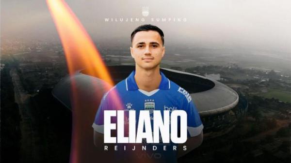 ELIANO GABUNG PERSIB - Pemain naturalisasi Timnas Indonesia, Eliano Reijnders resmi gabung Persib Bandung dan merumput di Super League untuk musim 2025/2026. Eliano dikontrak dengan durasi dua tahun bersama Persib.